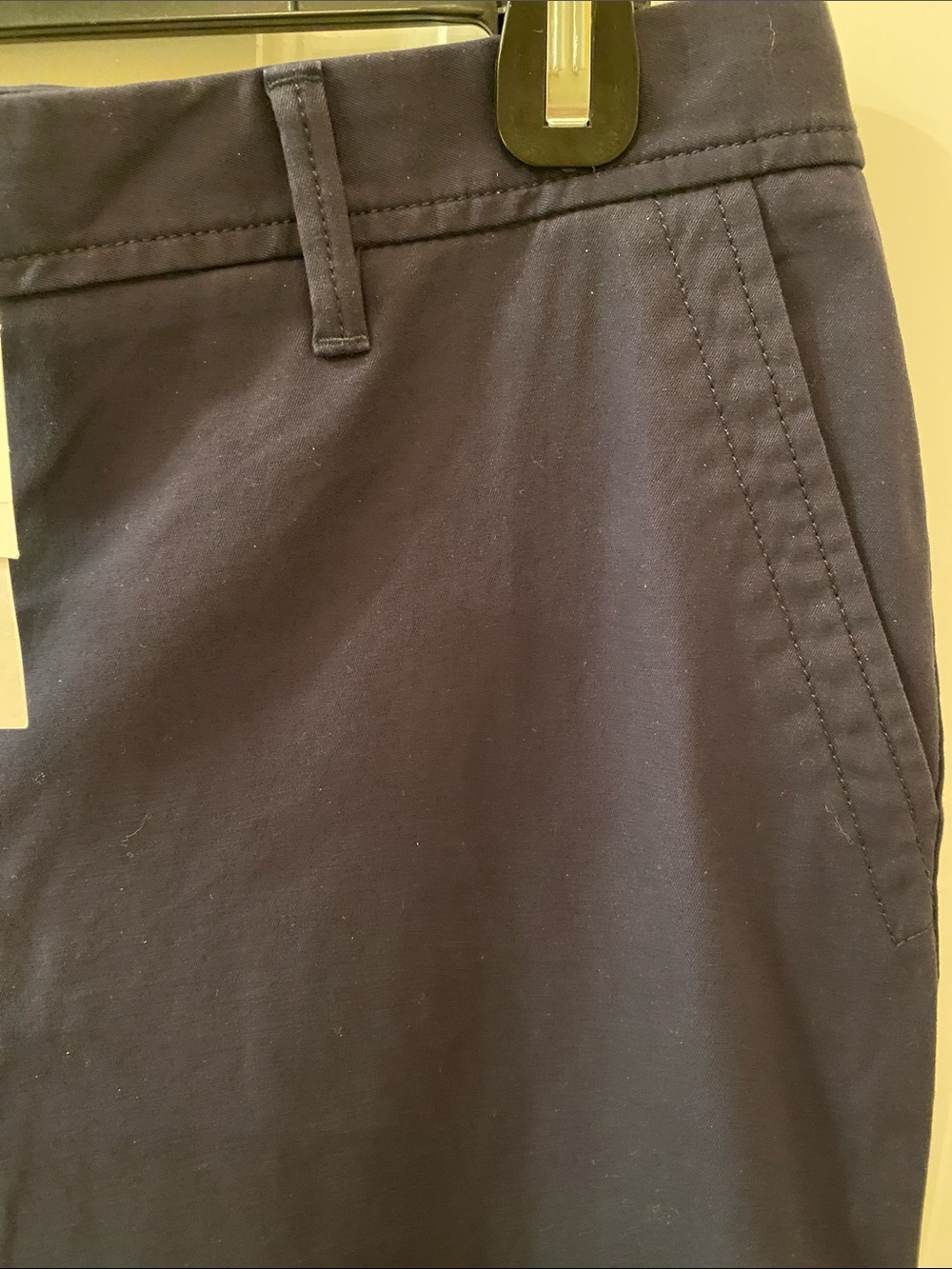Talbots Relaxed Chino Pants • 12 Petite • Navy - Picture 2 of 8